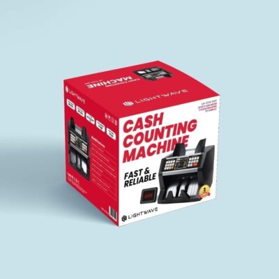LIGHTWAVE LW-CCM-502T Cash Counting Machine (for Any Currency),with UV,MG,IR,DD Detection, Fast Counting, DETECT Fake Notes, 3 Counting Speed,TFT Display, 2 Year WARRENTY