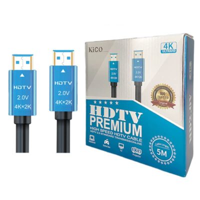 HDMI 2.0V 4K HDMI Cable 5 Meter OD 8mm Support 4K*2K 5M 4k 60 Hz 18 GBPS Ultra HD 2160P Color Box Packing