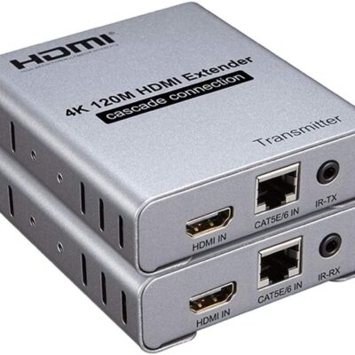 PremiumCord HDMI Cable Extender 4K 120 m Via LAN Non-Compressed and Latency Free