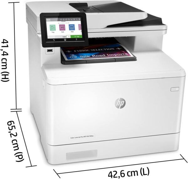 HP Color LaserJet Pro Multifunction M479fdn Laser Printer with One-Year, Next-Business Day, Onsite Warranty (W1A79A)