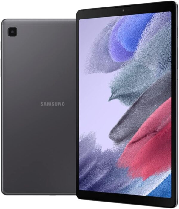 Samsung Galaxy Tab A7 Lite 8.7" (2021, WiFi + Cellular) 32GB 4G LTE Tablet & Phone (Makes Calls) GSM Unlocked, International Model w/US Charging Cube - SM-T225 (Grey, LTE+WiFi) - Image 2