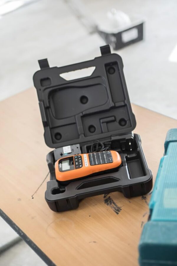 Brother PT-E110BP Contractor Kit: P-Touch Handheld Industrial Label Printer Plus 3 Tapes (up to 12mm Labels) - Image 10