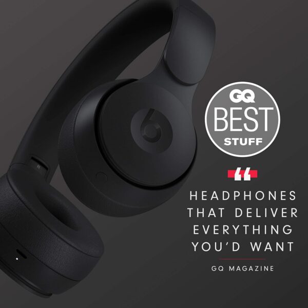 Beats Solo Pro Noise Cancelling Bluetooth Wireless Headphones - Black/Red/Ivory - Image 7