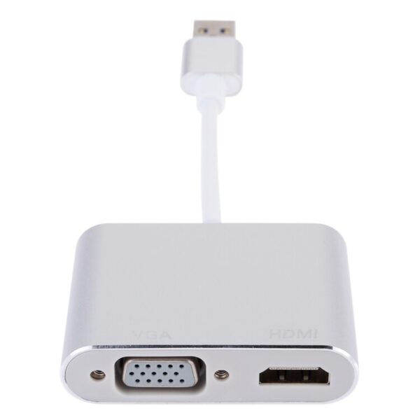 2 in 1 USB 3.0 to HDMI + VGA Adapter - Image 6