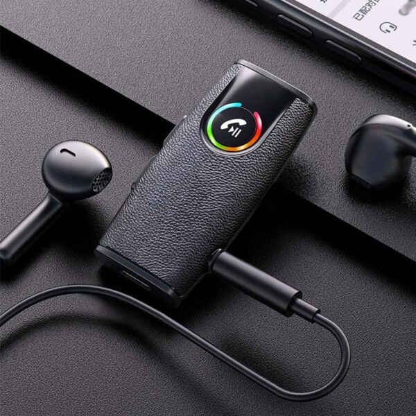 TF Card BT5.3 Bluetooth Audio Receiver Handsfree Call Audio Car Aux 3.5mm Music Wireless Adapter Bluetooth Receiver - Image 4