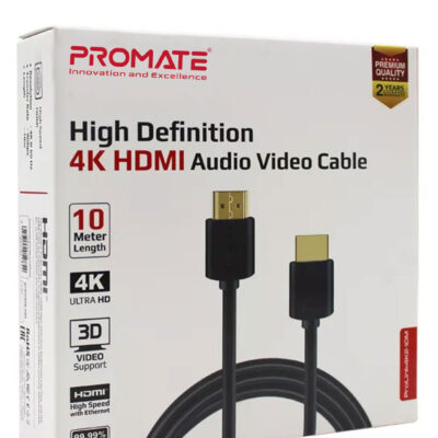 Promate High Definition 4K HDMI Audio Video Cable 10m