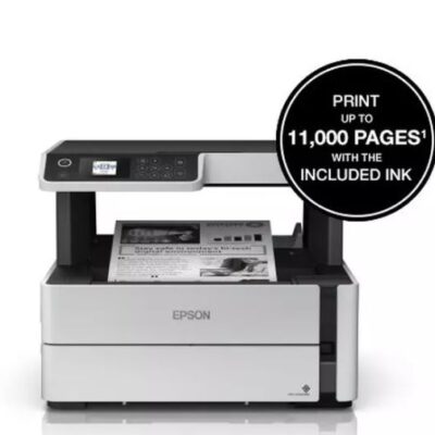Mono EcoTank Black & White Printers 1 ink bottle = up to 5 laser toners1
