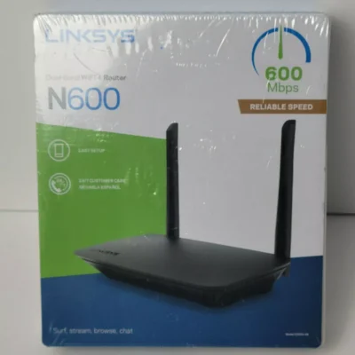 LINKSYS N600 DUAL-BAND WIFI 4 ROUTER BRAND NEW IN BOX – FACTORY SEALED!!!