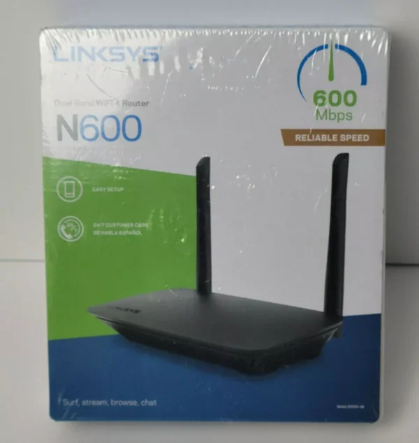 LINKSYS N600 DUAL-BAND WIFI 4 ROUTER BRAND NEW IN BOX - FACTORY SEALED!!!