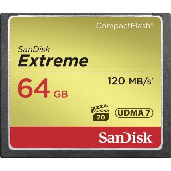 SanDisk CF Extreme 64GB CompactFlash - Image 3